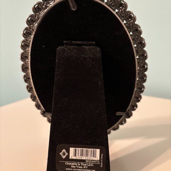 Photo Frame - Turquoise and Rhinestones - Picture 2 of 2